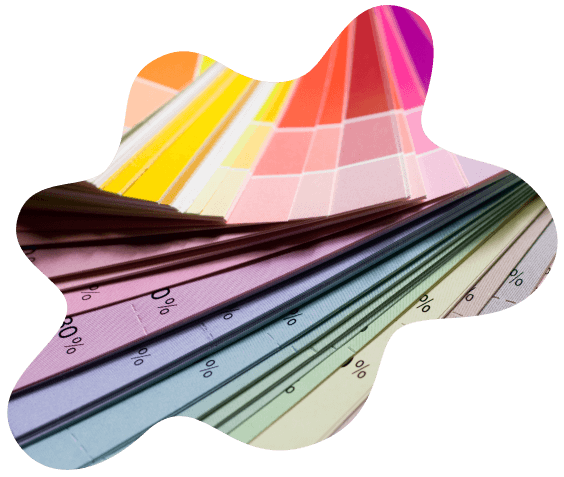Colour swatch samples 