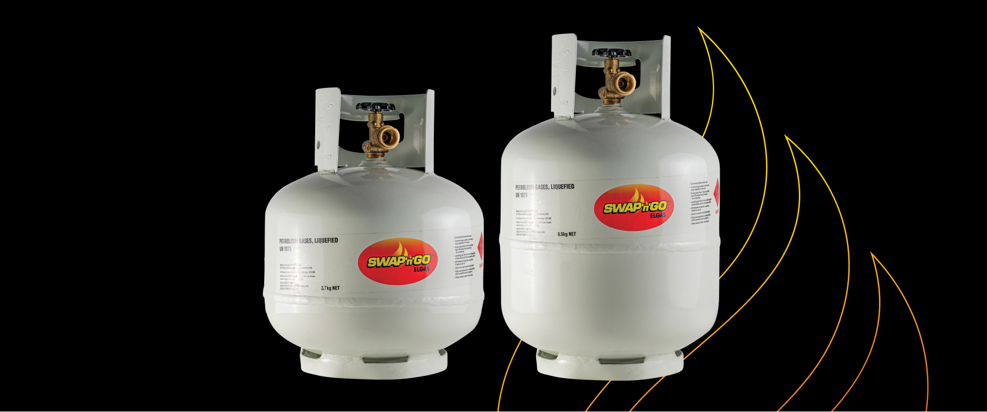 Elgas Swap-N-Go gas bottles