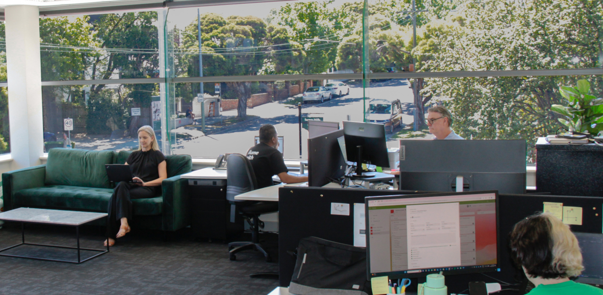 Mid-day shot of MOO's WordPress website design agency